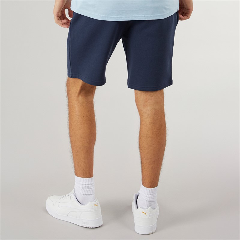 Ellesse Mens Bossini Logo Fleece Shorts Navy