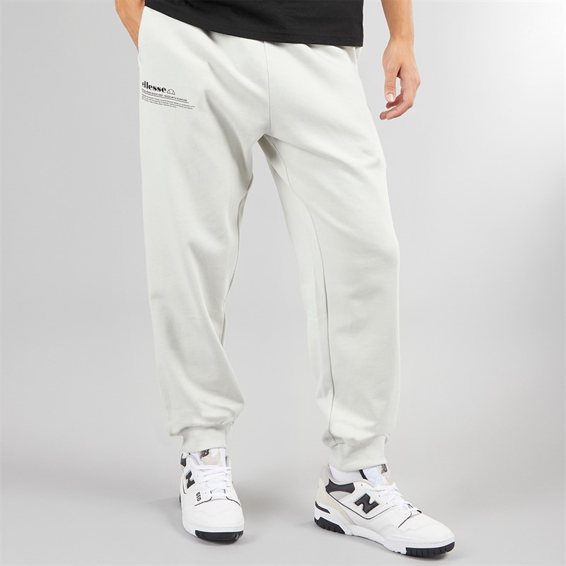 Ellesse Mens Dimartino Sweat Pants Light Grey
