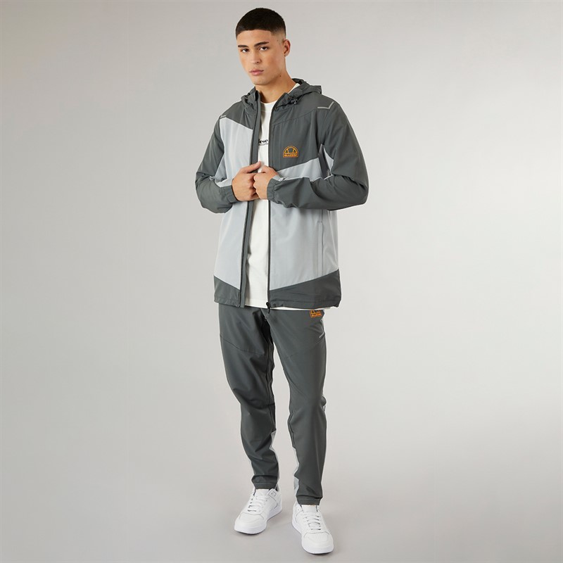 Ellesse Mens Pallavo Track Pants Dark Grey/Light Grey