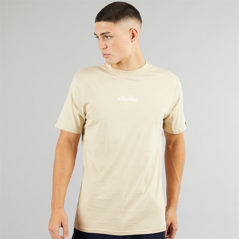 Ellesse Mens Ollio T-Shirt Beige