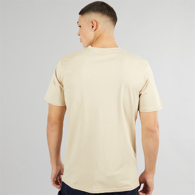 Ellesse Mens Ollio T-Shirt Beige