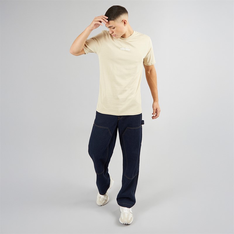 Ellesse Mens Ollio T-Shirt Beige