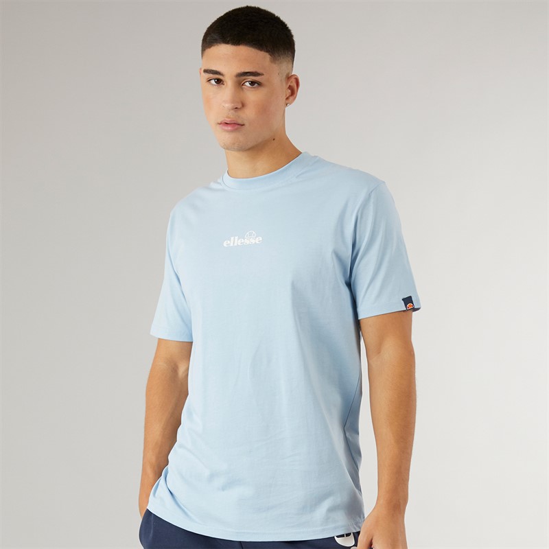 Ellesse Mens Ollio T-Shirt Light Blue