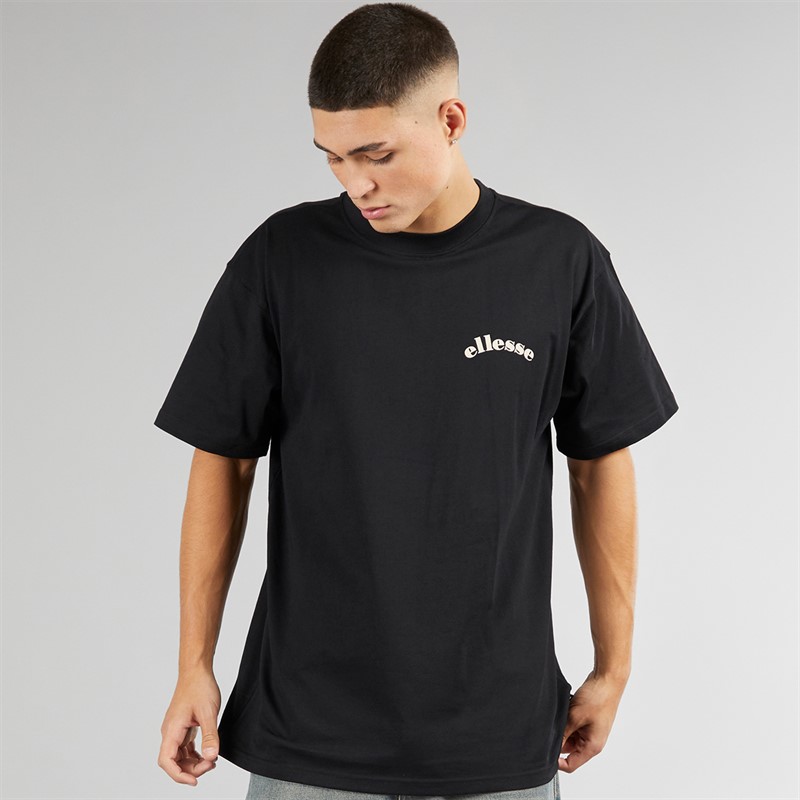 Ellesse Mens Canoci Graphic T-Shirt Black