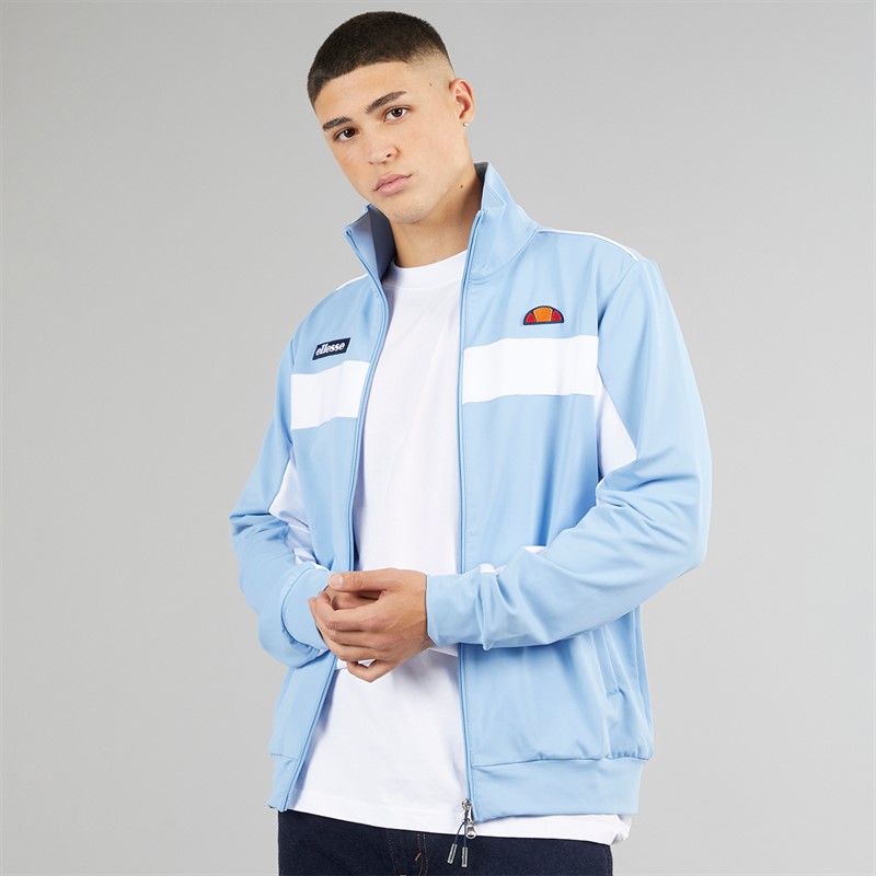Ellesse Mens Riminali Track Top Light Blue