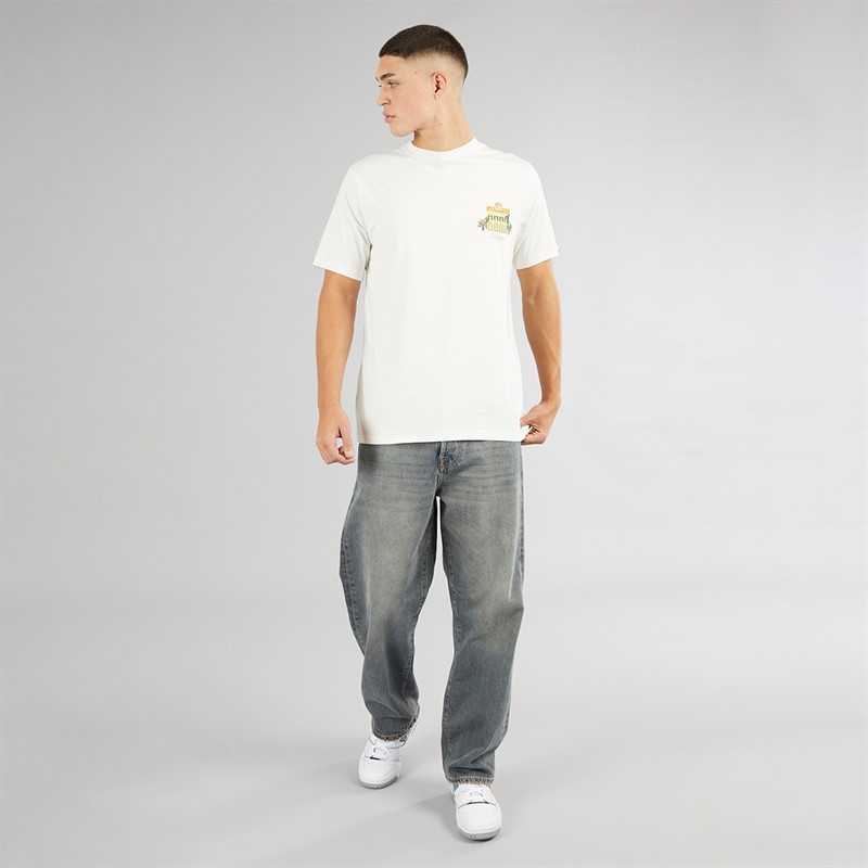 Ellesse Mens Piazzo Graphic T-Shirt Off White