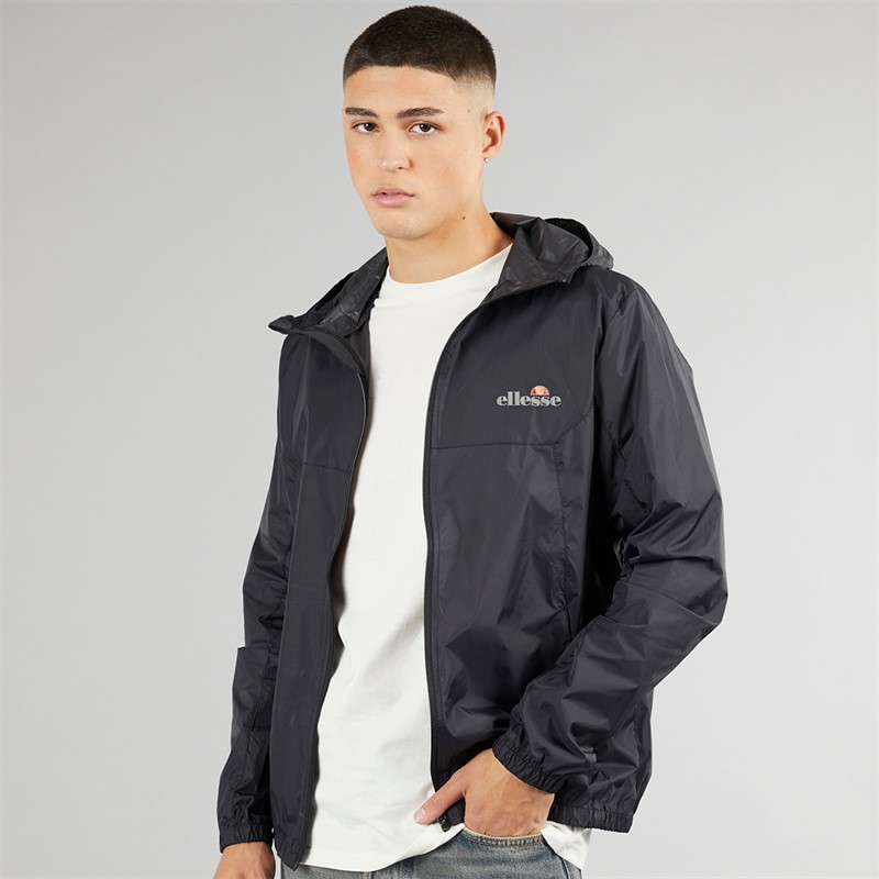Ellesse Mens Cesanet Full Zip Jacket Black
