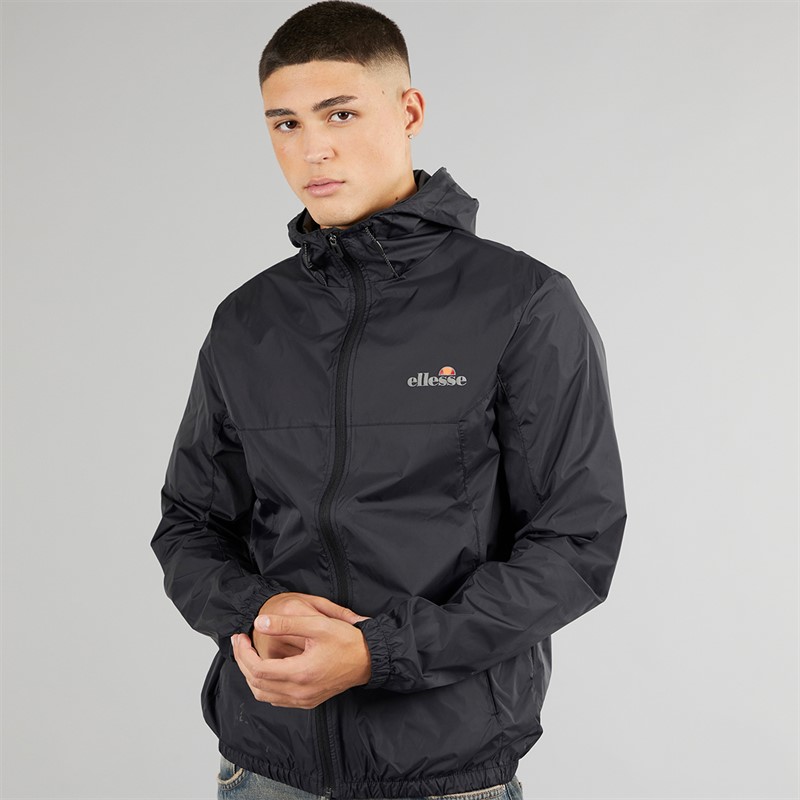Ellesse Mens Cesanet Full Zip Jacket Black