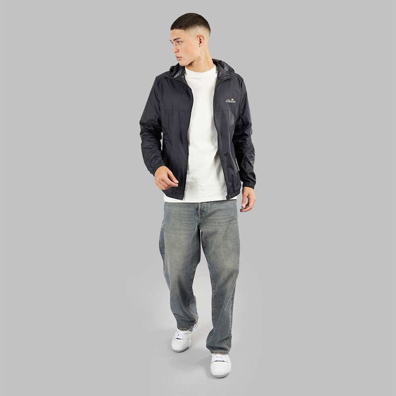 Ellesse Mens Cesanet Full Zip Jacket Black