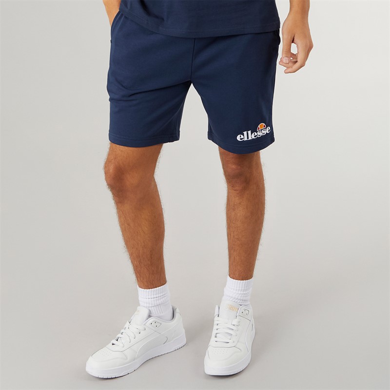 Ellesse Mens Silvan Fleece Shorts Navy