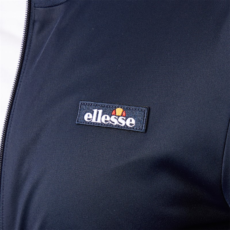 Ellesse Mens Barelo Taped Poly Tracksuit Navy