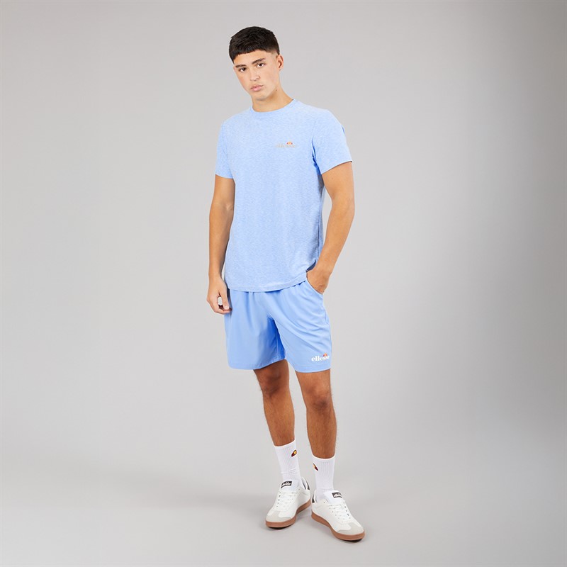 Ellesse Herren Dundalk Laufshirt Blue Marl