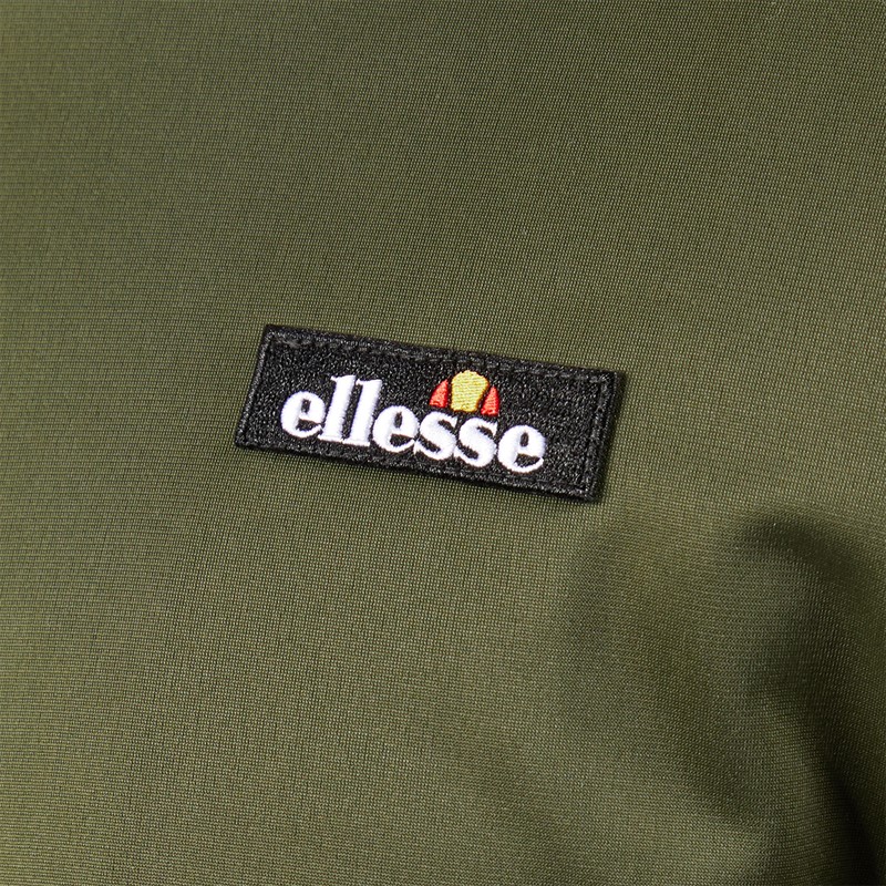Ellesse Mens Barelo Taped Poly Tracksuit Khaki