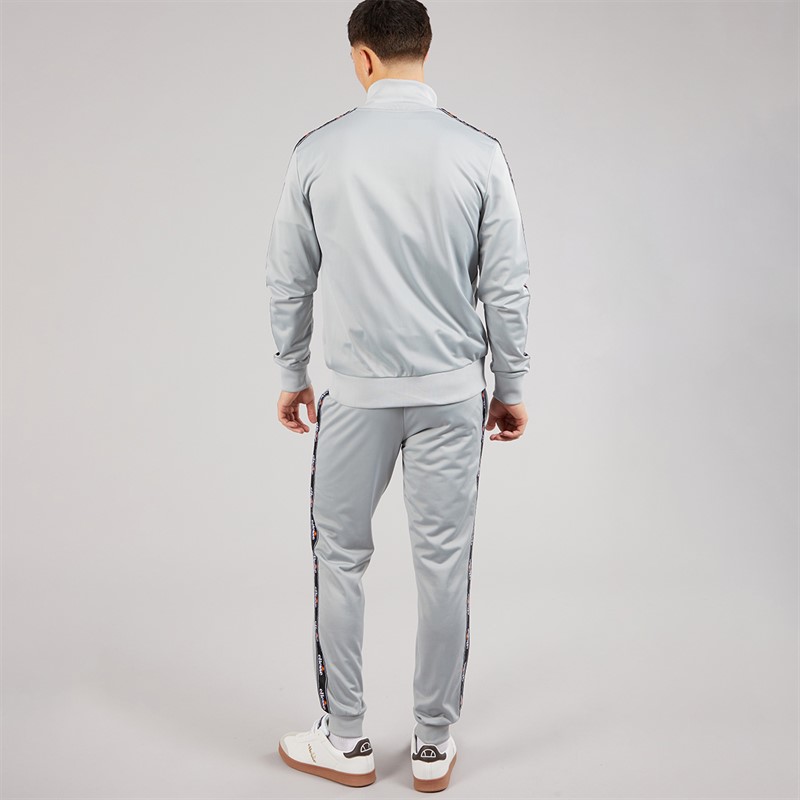 Ellesse Mens Barelo Taped Poly Tracksuit Grey