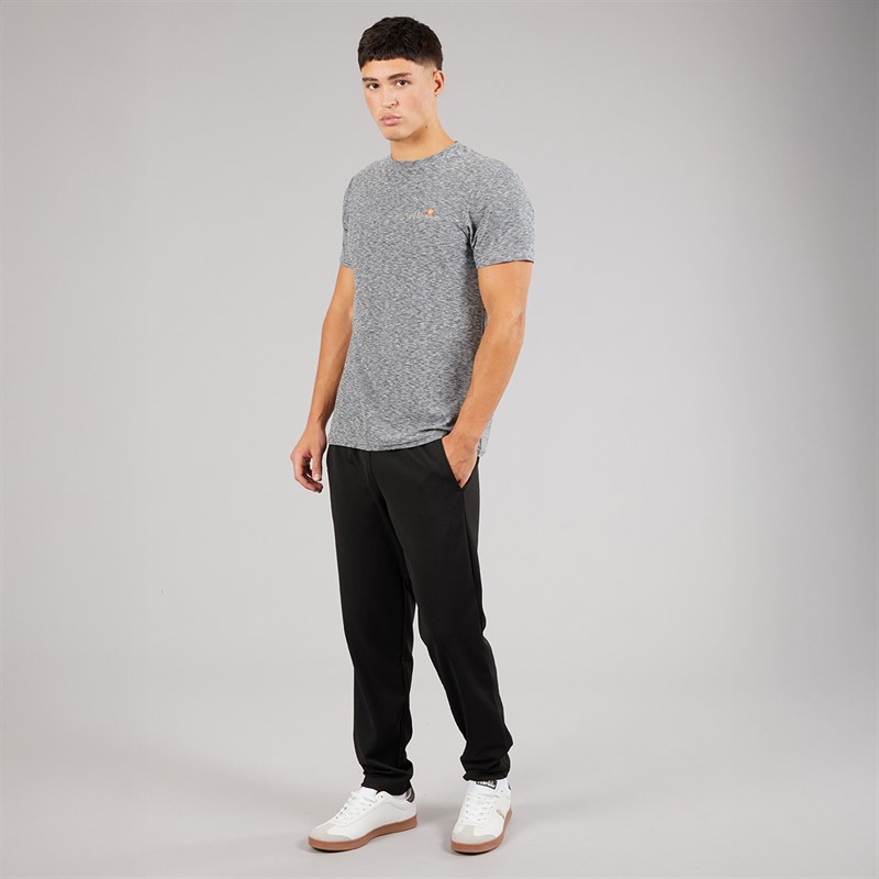 Ellesse Herren Dundalk Laufshirt Light Grey Marl