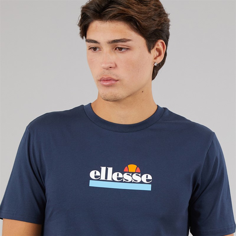 Ellesse Mens Tuscania T-Shirt Navy
