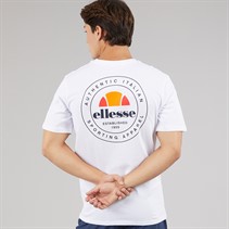 Ellesse Mens Licola Back Graphic T-Shirt White