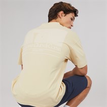 Ellesse Mens Club Di Corsa Back Graphic T-Shirt Stone
