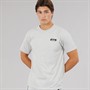 Ellesse Mens Debden Relaxed Fit T-Shirt Light Grey Marl