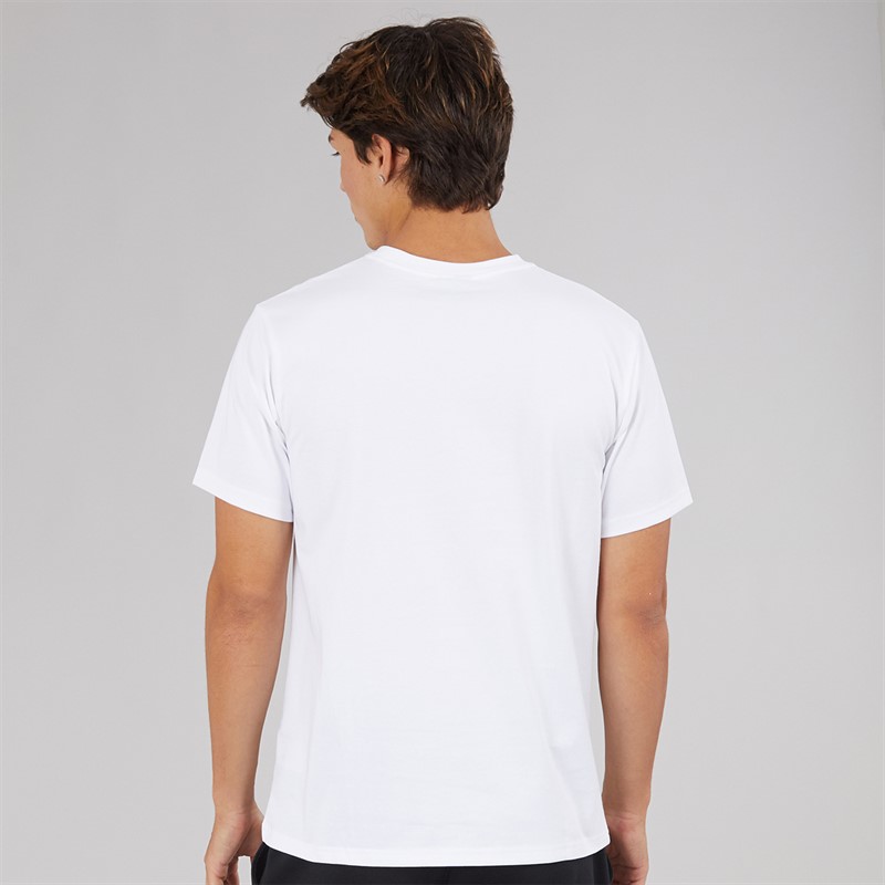 Ellesse Mens Debden Relaxed Fit T-Shirt White