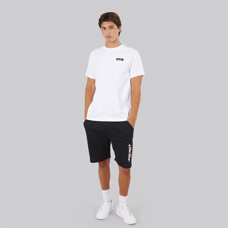 Ellesse Mens Debden Relaxed Fit T-Shirt White