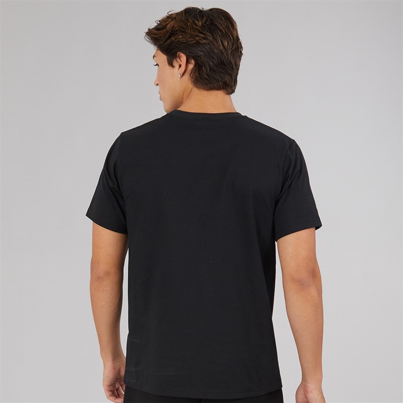 Ellesse Mens Debden Relaxed Fit T-Shirt Black