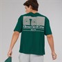 Ellesse Mens Club Di Corsa Back Graphic T-Shirt Dark Green