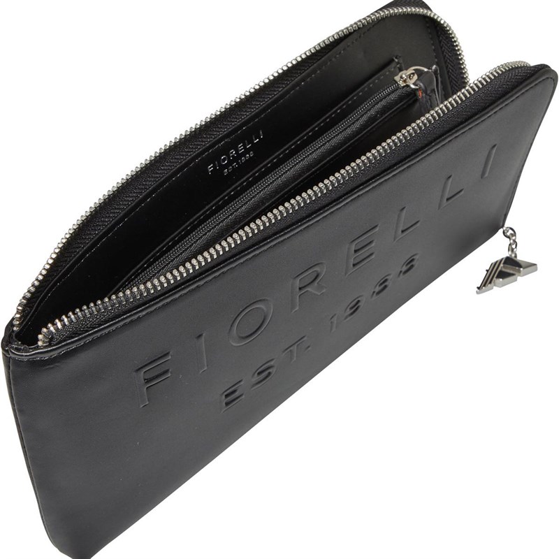 Buy Fiorelli Womens Logo Deboss Wallet Black Deboss