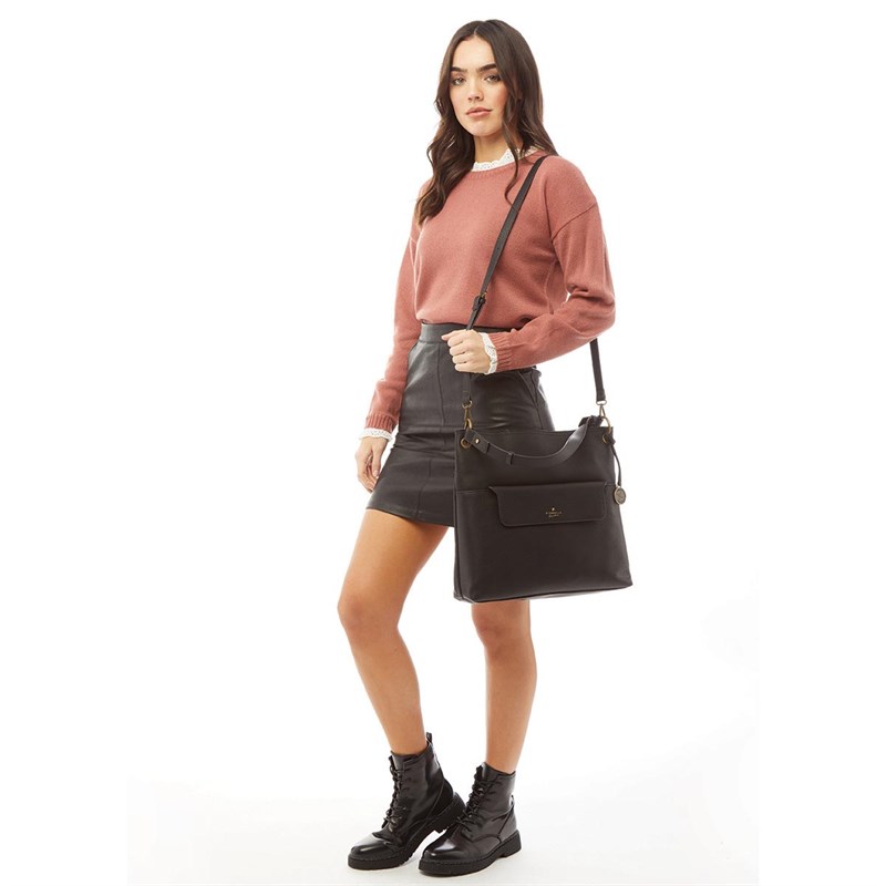 fiorelli frankie hobo bag black