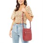 Fiorelli Womens Anna Crossbody Bag Scarlet