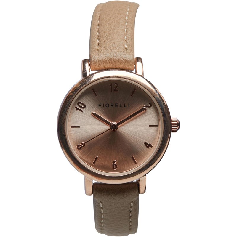 fiorelli rose gold watch