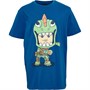 Fortnite T-Shirts Flossing Rex Garçon Bleu Roi