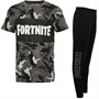 Fortnite Jungen Emotes Pyjama Schwarz