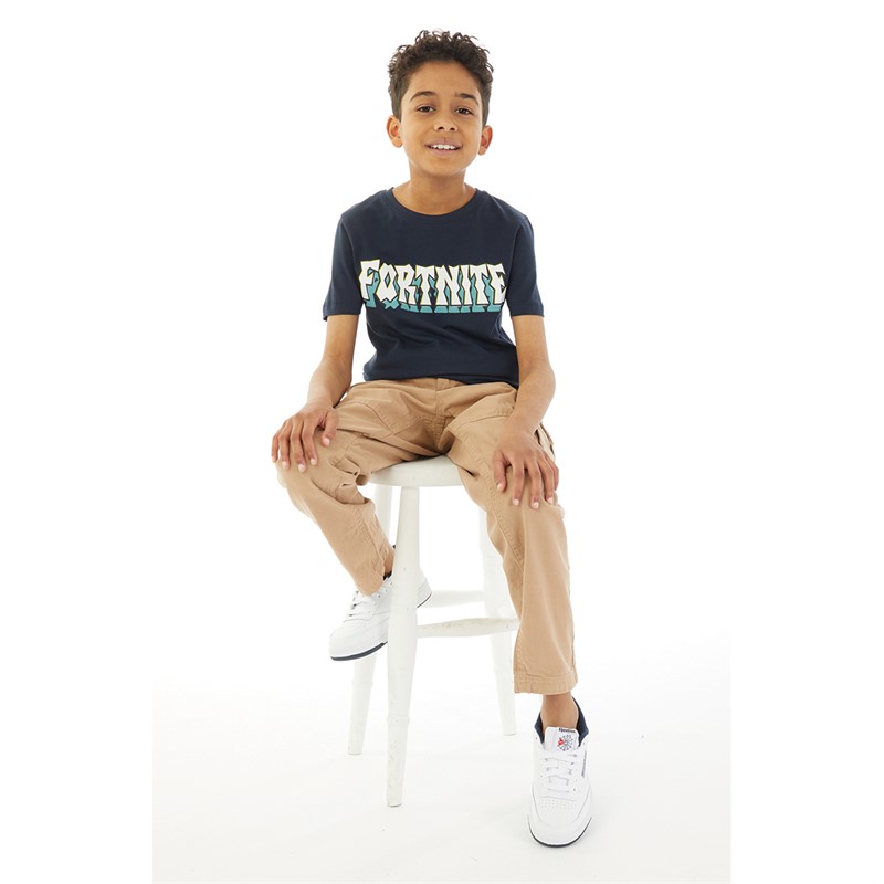 Fortnite Kids Rocco T-Shirt Dark Sapphire