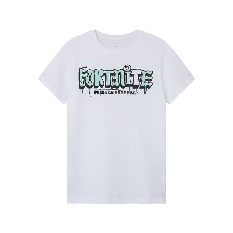 Fortnite Kids Roland T-Shirt Bright White