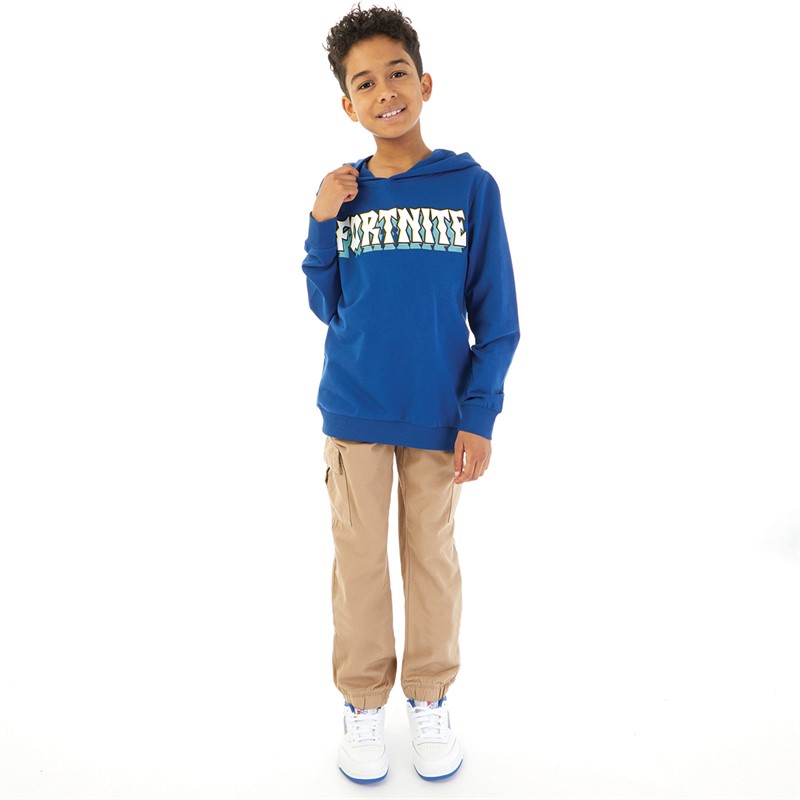 Fortnite Kids Riggs Hoodie True Blue