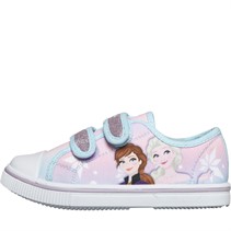 FROZEN Girls Rylie Twin Bar Canvas Pumps Multi