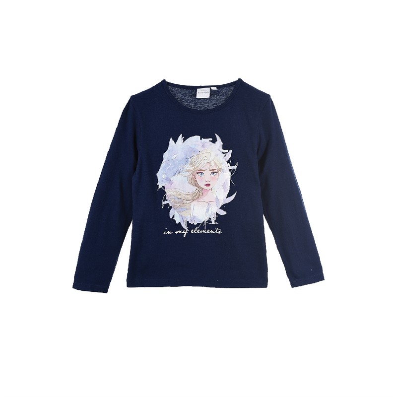 FROZEN Piger T-shirts Blå