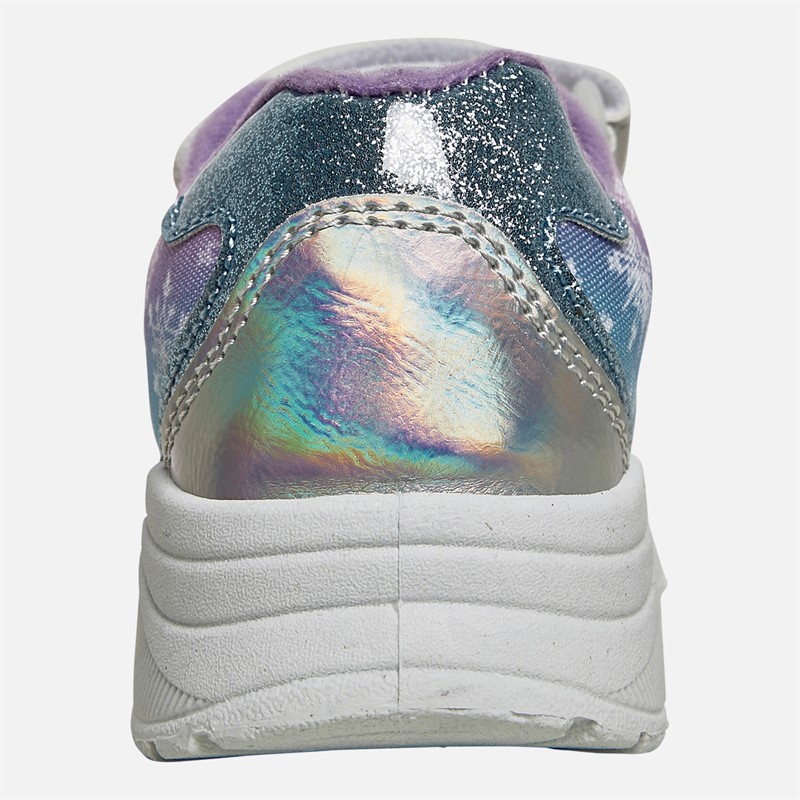 FROZEN Girls Chervil Trainers Silver/Multi