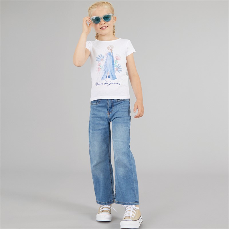 FROZEN Girls T-Shirt White