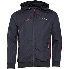 Firetrap Męskie Honda Kurtka Czarny