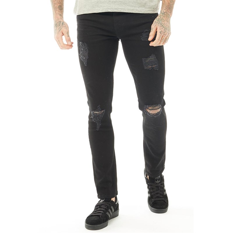 firetrap ripped jeans