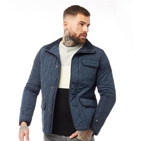 Firetrap Heren Kingdom Gewatteerde Jas Marineblauw firetrap kopen in de aanbieding Firetrap Heren Kingdom Gewatteerde Jas Marineblauw firetrap kopen in de aanbieding