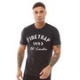Firetrap Męskie Urban T-Shirt Czarny