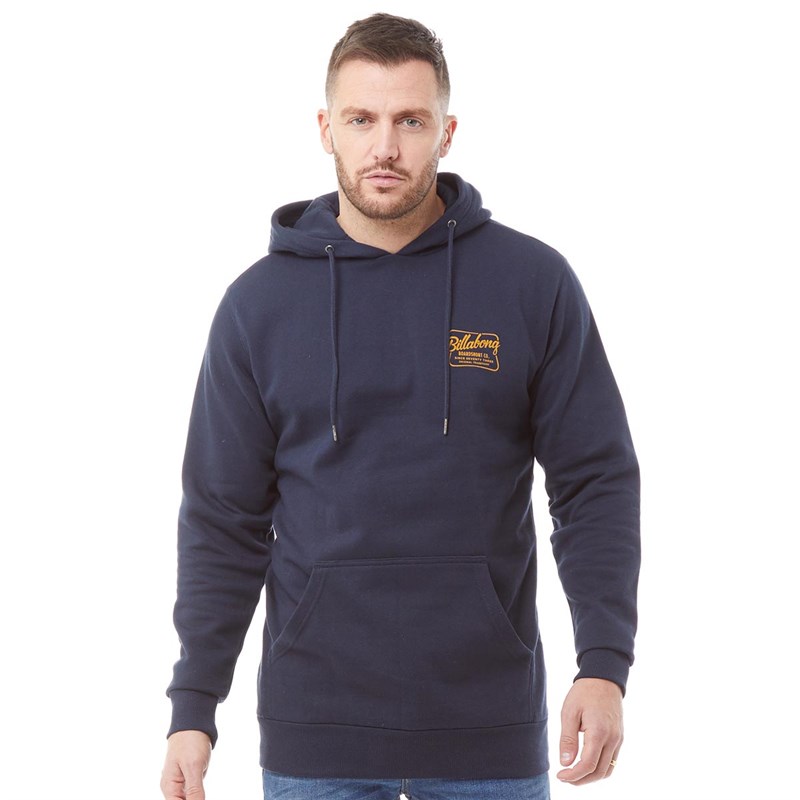 Buy Billabong Mens Surfwear Laguna Fleece Hoodie Navy