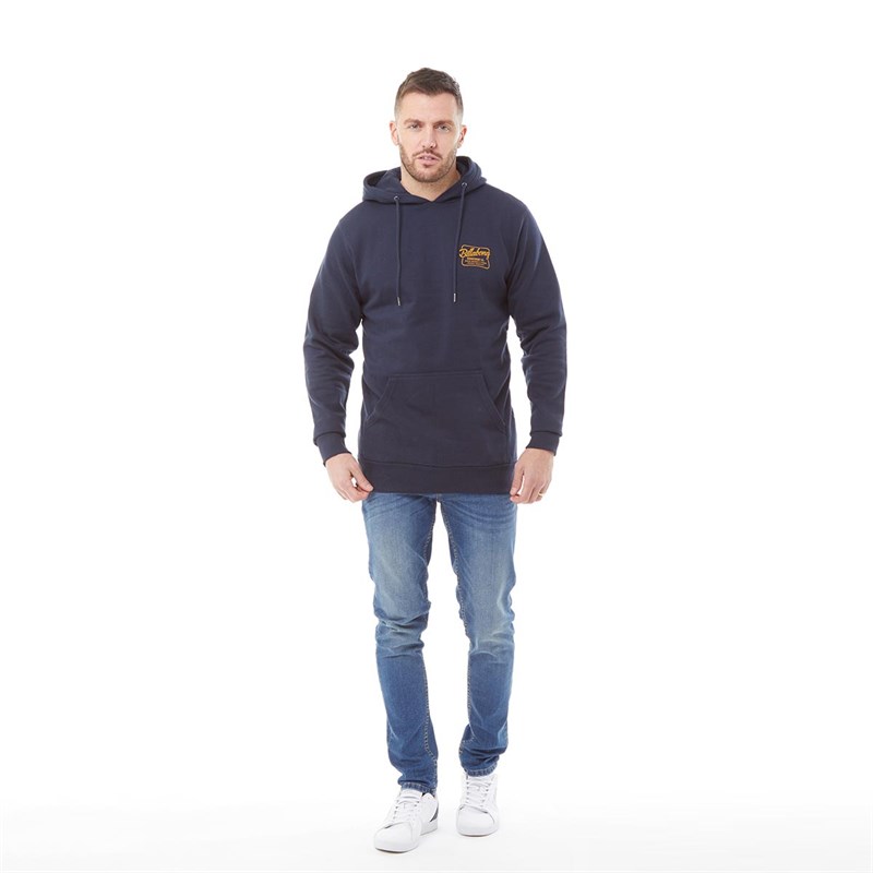 Buy Billabong Mens Surfwear Laguna Fleece Hoodie Navy
