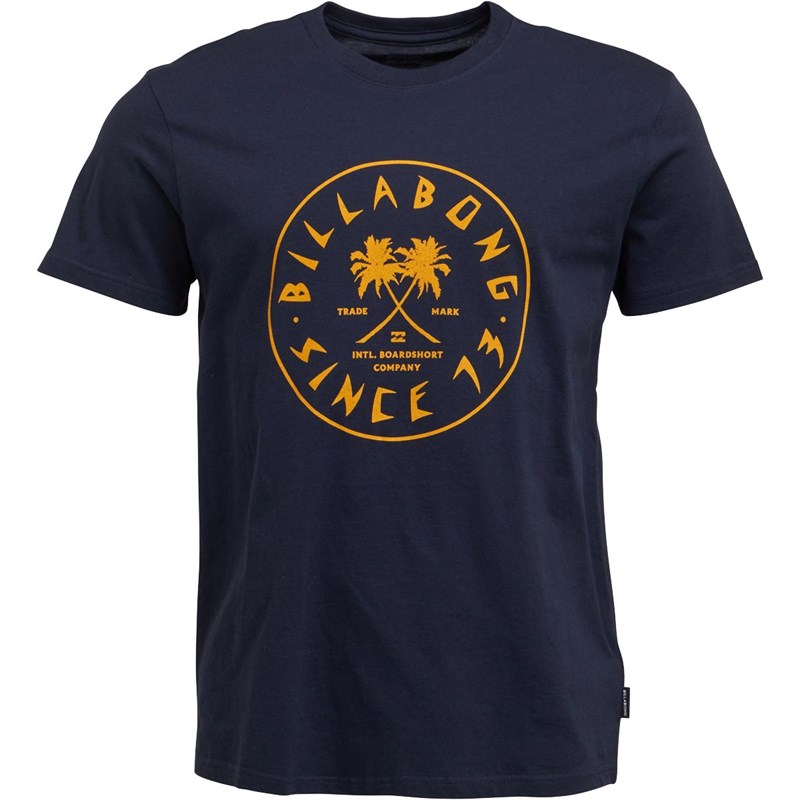 Buy Billabong Mens Tendencies Short Sleeve TShirt Navy