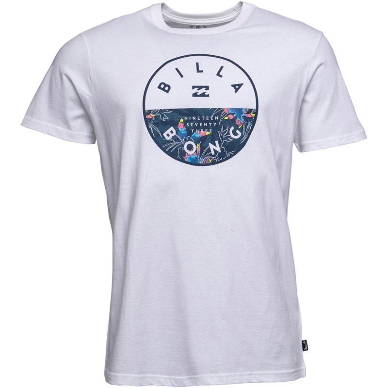 Buy Billabong Mens Bro Rotor Short Sleeve TShirt White