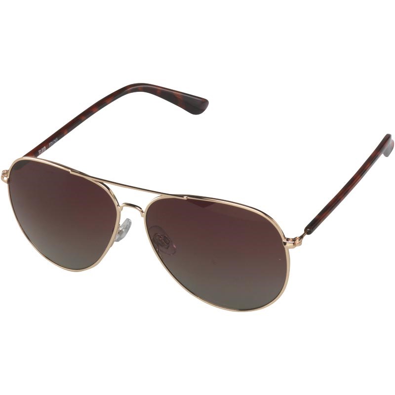 Buy Fluid Womens Aviator Sunglasses Gold/Tortoise