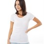 Fluid Tee-Shirt Femme Blanc